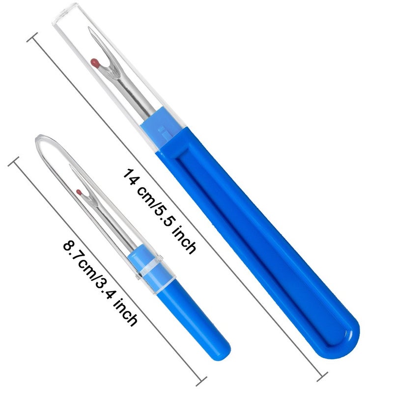 Weico 8Pcs Sewing Seam Rippers, Handy Stitch Rippers for Sewing/Crafting Removing Threads Tools (4 Large & 4 Small) - Image 2